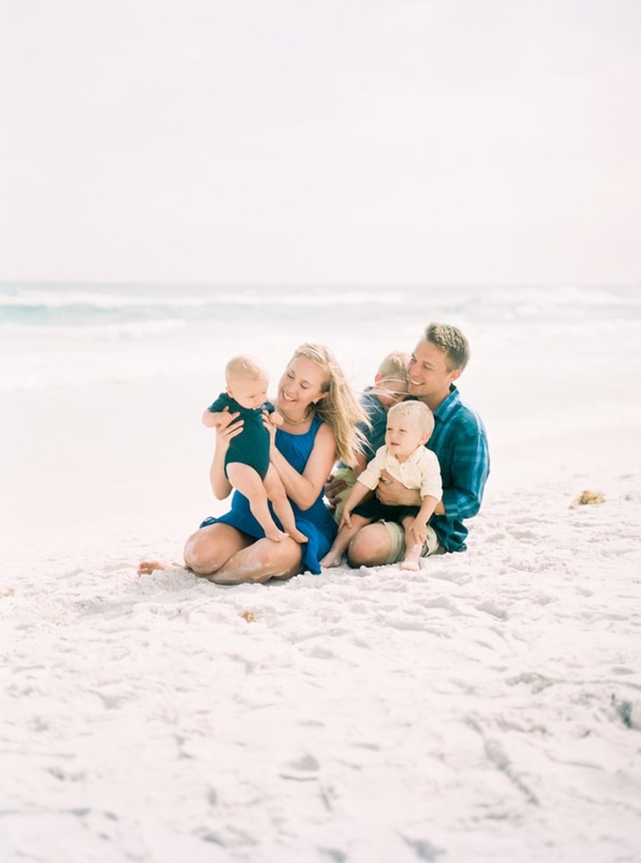 Destin, Florida Family Portraits on the Beach
