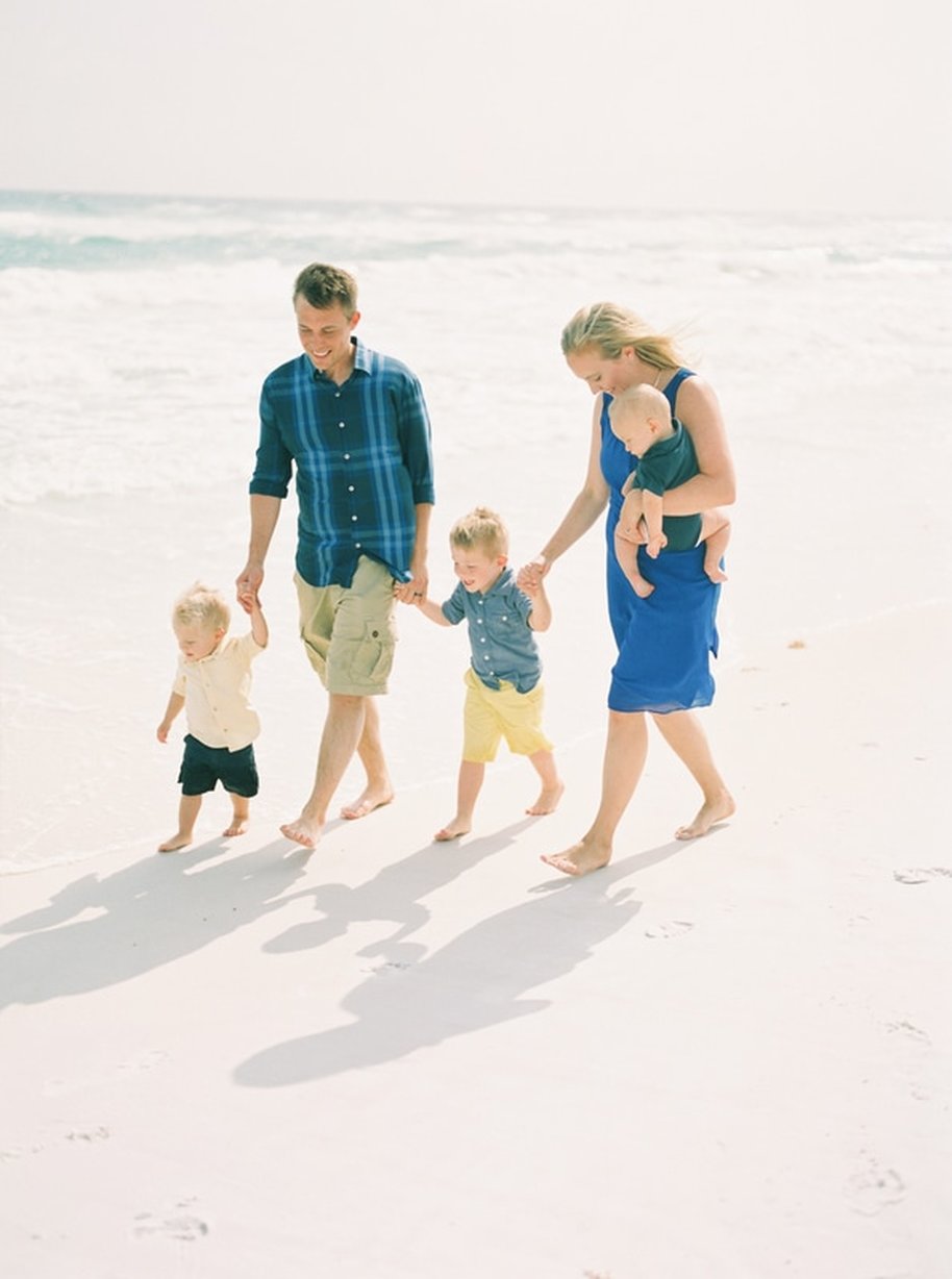 Destin, Florida Family Portraits on the Beach