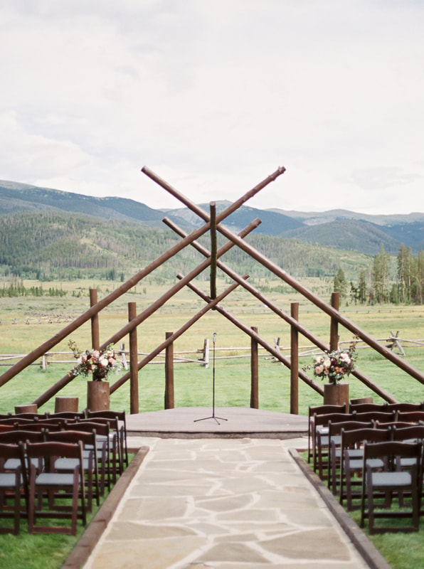 Sophisticated European Inspired Wedding at Devil's Thumb Ranch