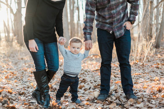 Fall Family Portrait Photography in Littleton, Colorado