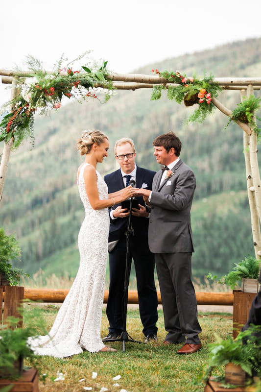 Steamboat Springs Resort Mountain Wedding